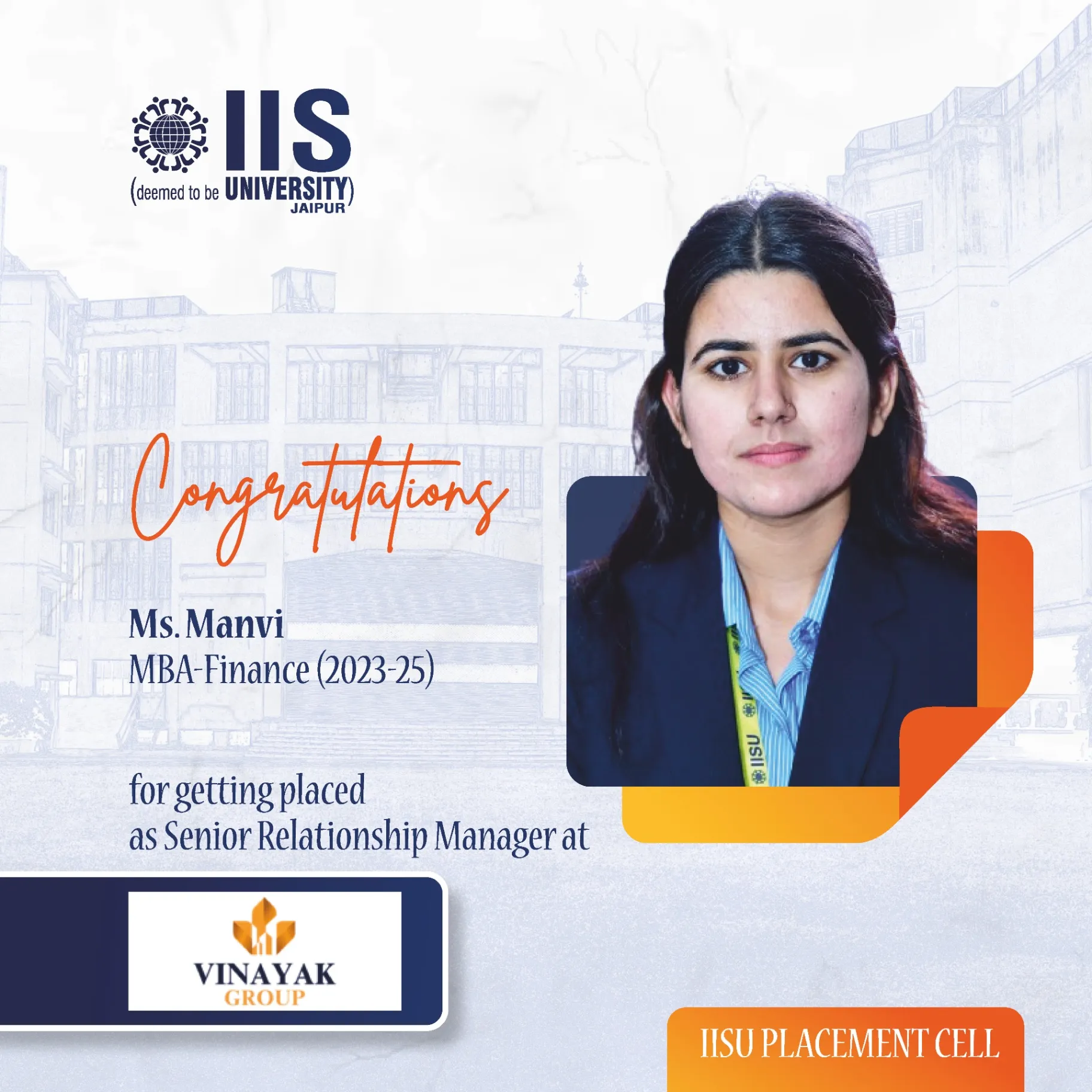 IIS Placement Manvi